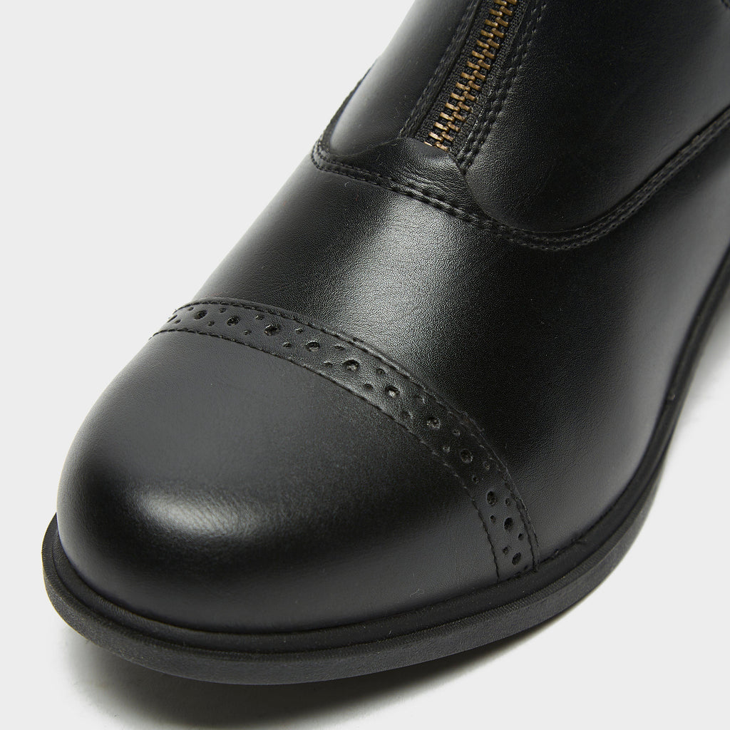 Womens Altitude Zip Paddock Boots Black
