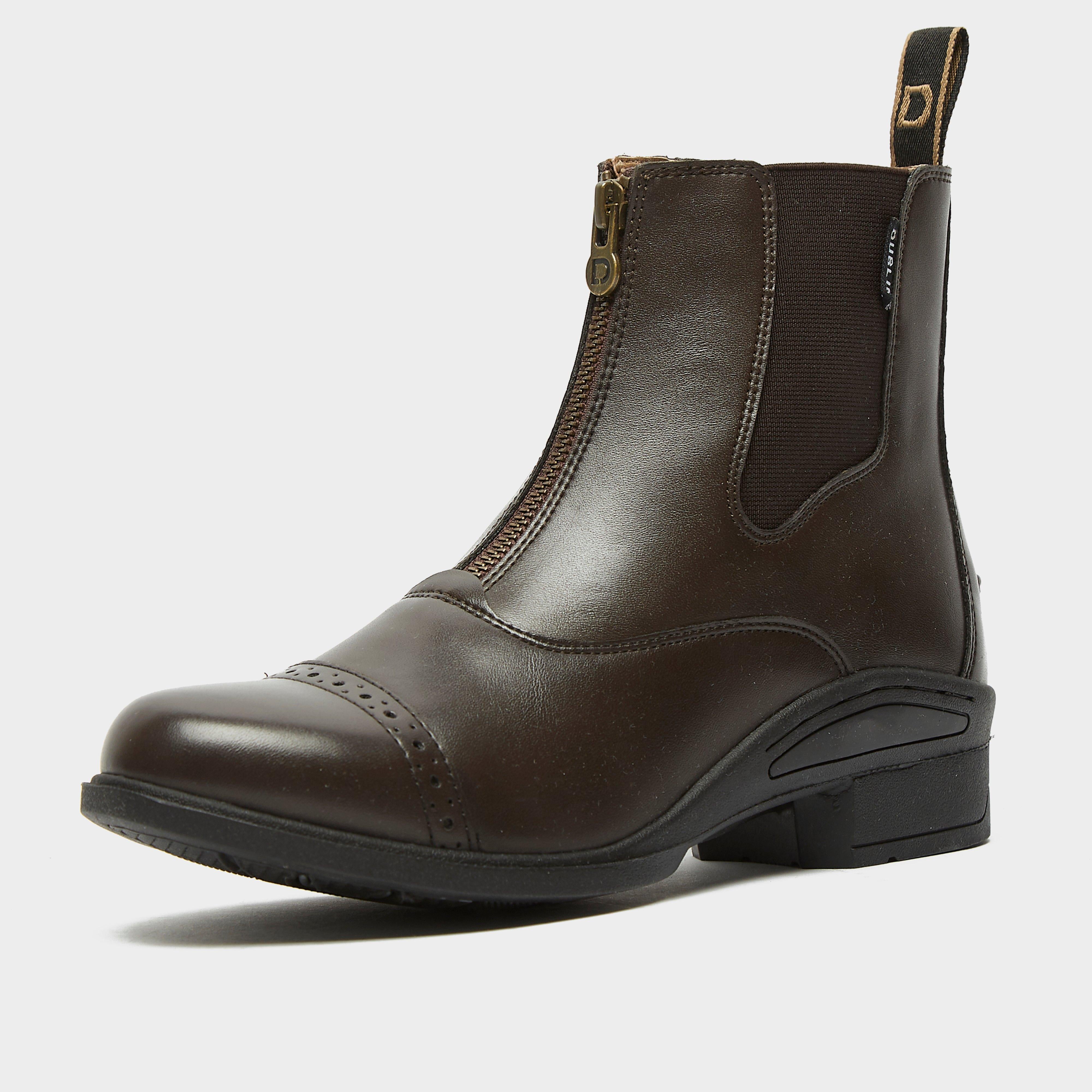 Womens Altitude Zip Paddock Boots Brown