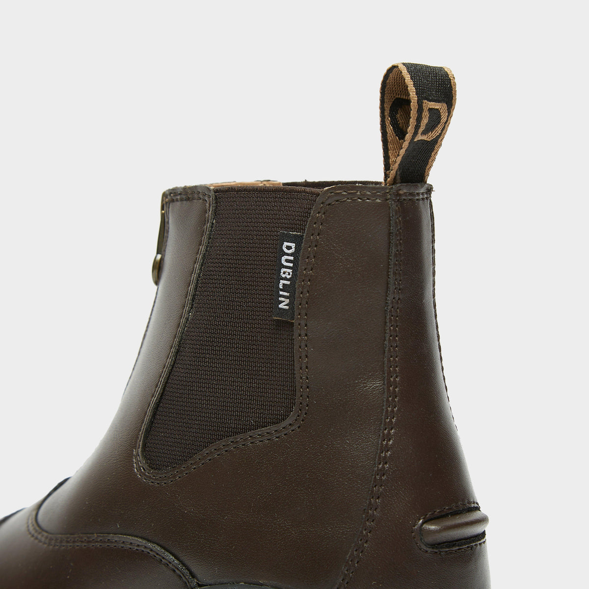 Childs Altitude Zip Paddock Boots Brown