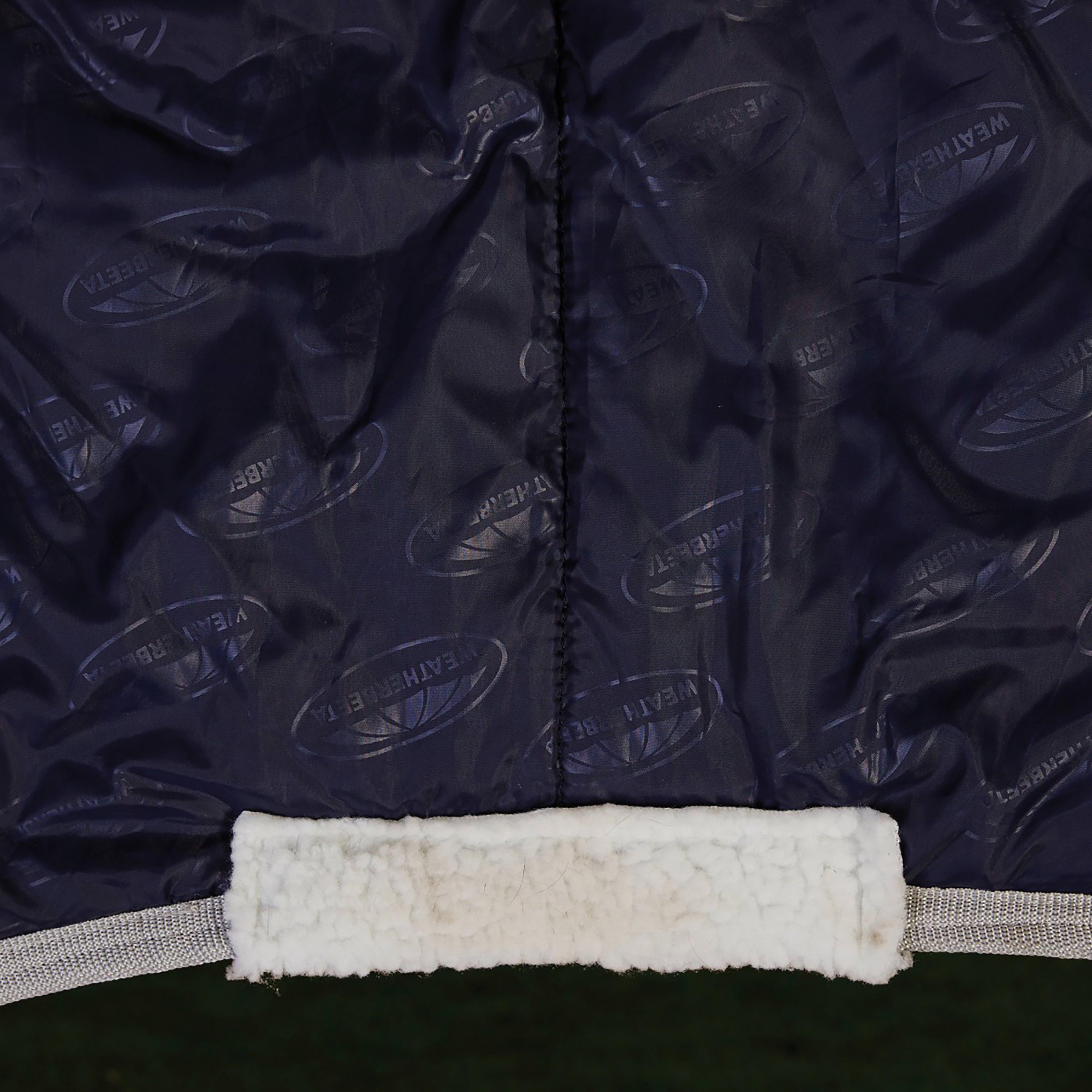 ComFiTec 210D Channel Quilt 250g Medium Weight Standard Neck Stable Rug Blueberry/Pink