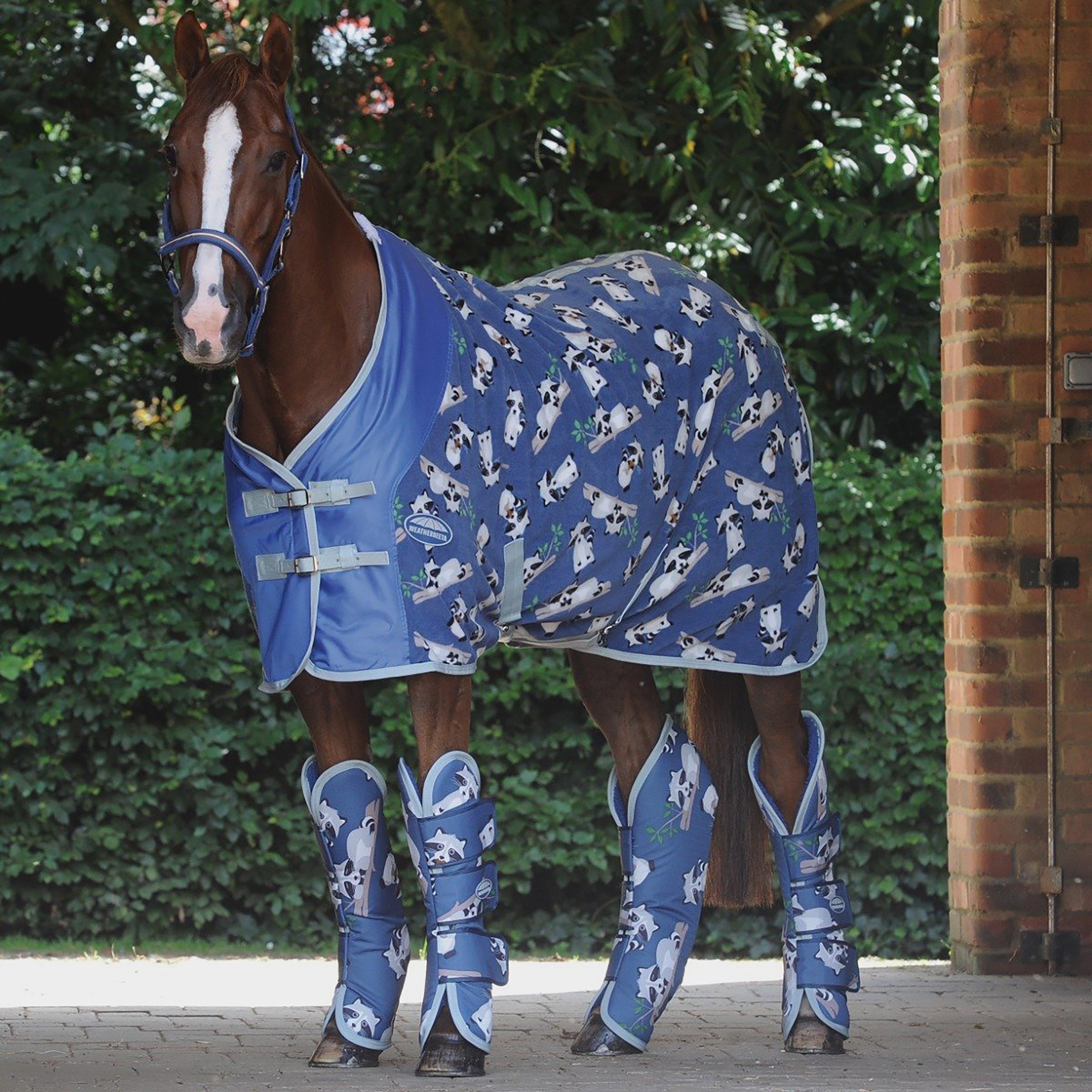 Standard Neck Fleece Cooler Racoon