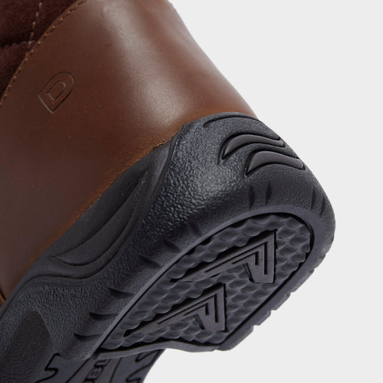 Womens Queenie Short Boots Red Brown