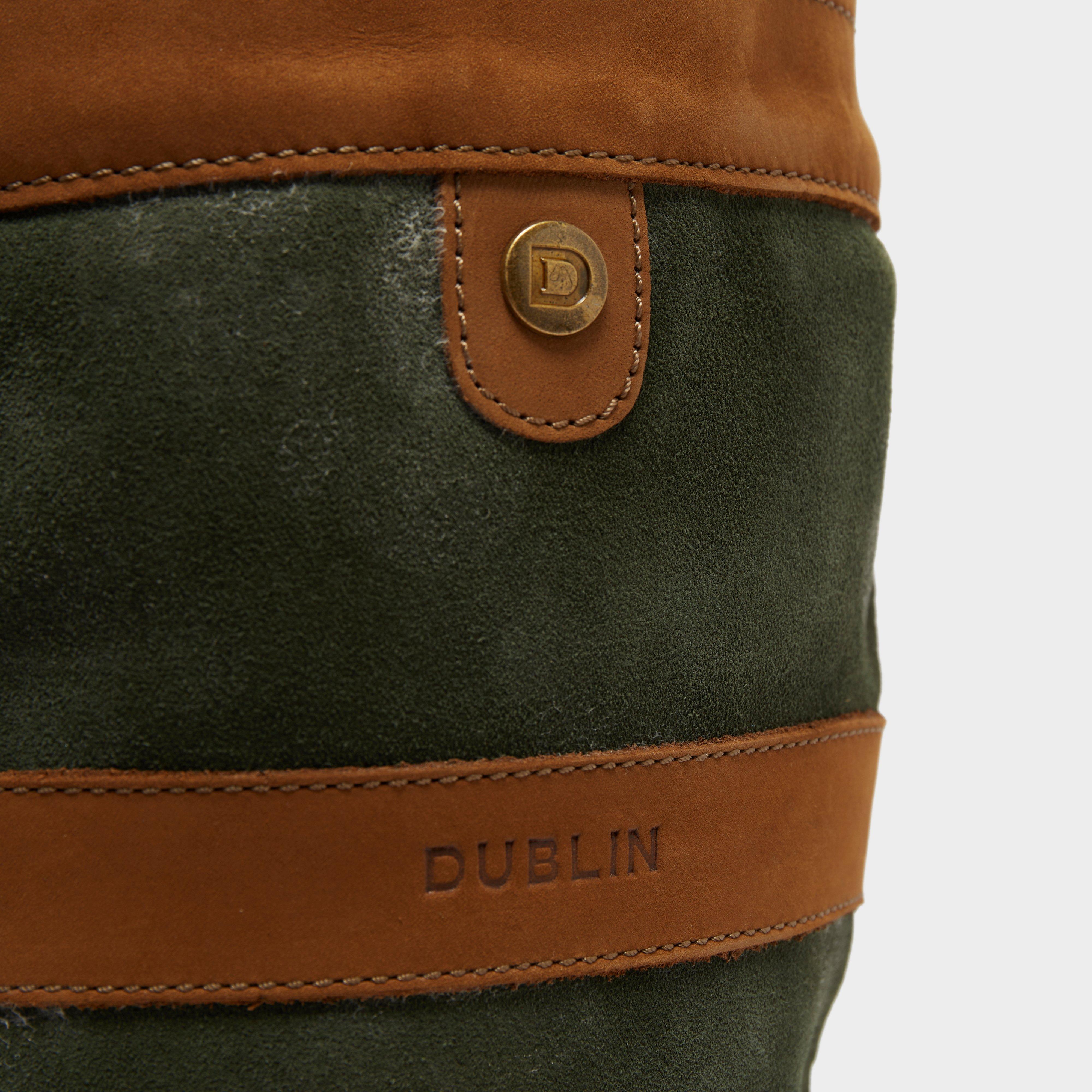 Womens River Boots III Dark Brown/Green