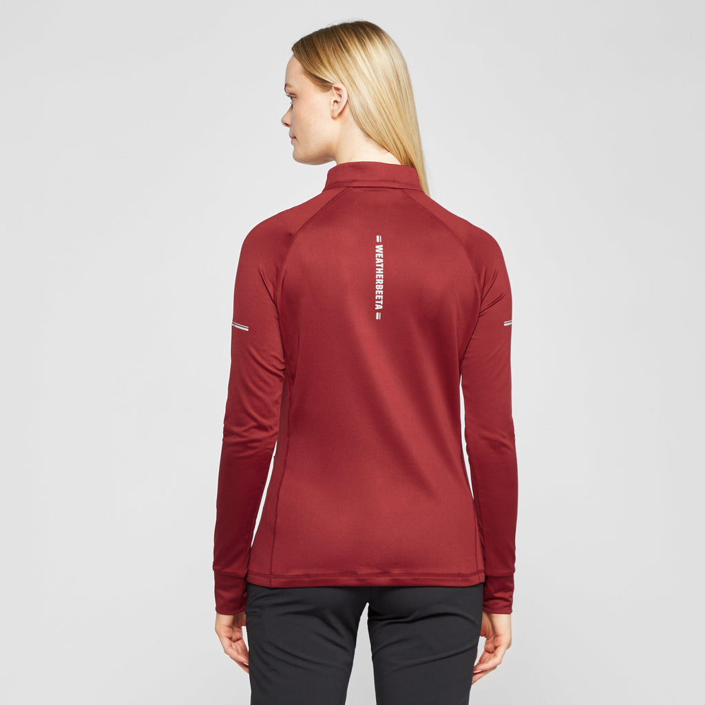 Womens Premium Victoria Thermal Baselayer Maroon
