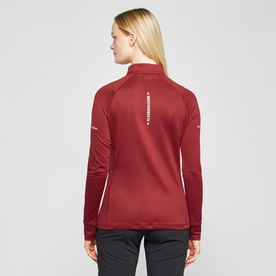 Womens Premium Victoria Thermal Baselayer Maroon
