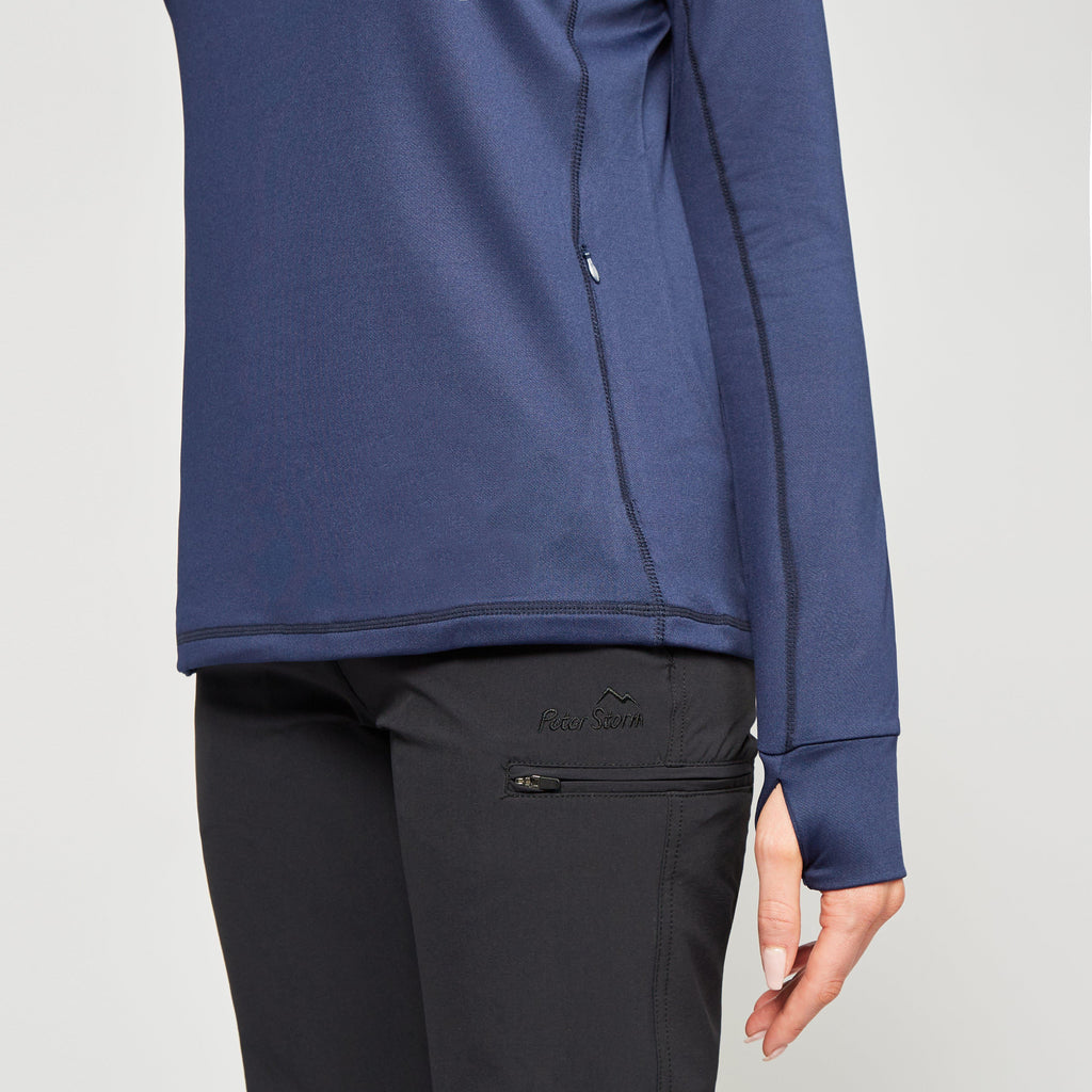 Womens Premium Victoria Thermal Baselayer Navy