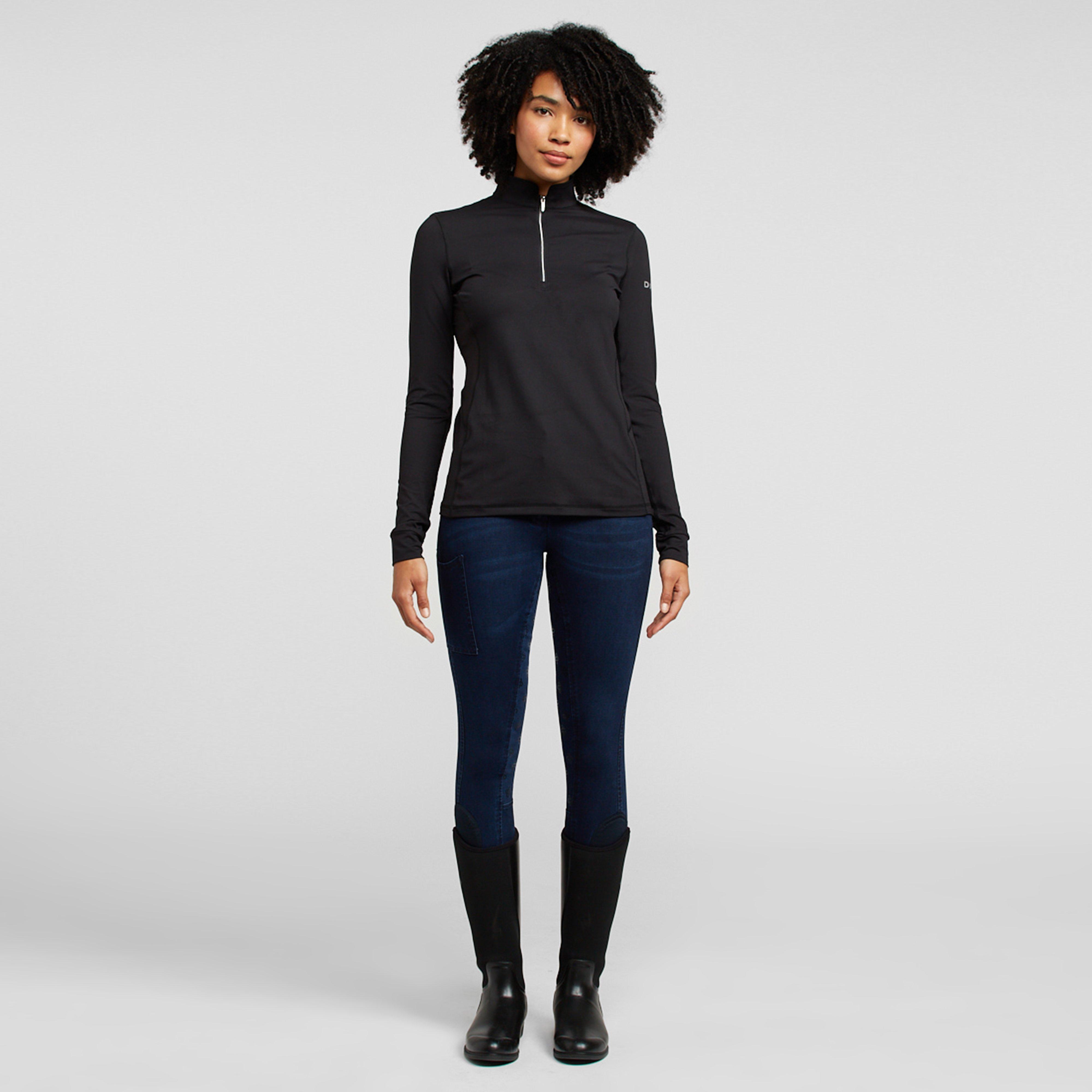 Womens Kylee Long Sleeve Top Black