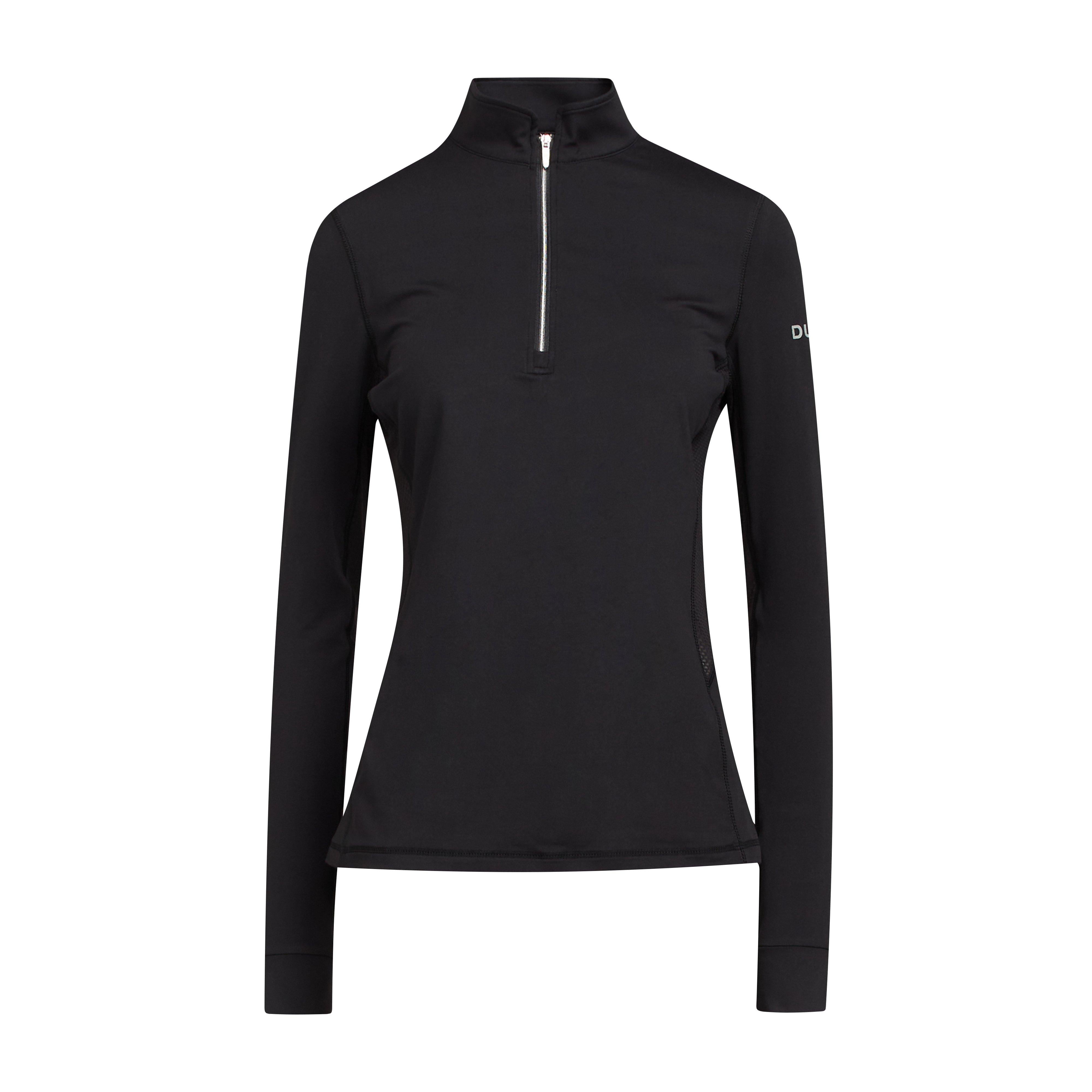 Womens Kylee Long Sleeve Top Black