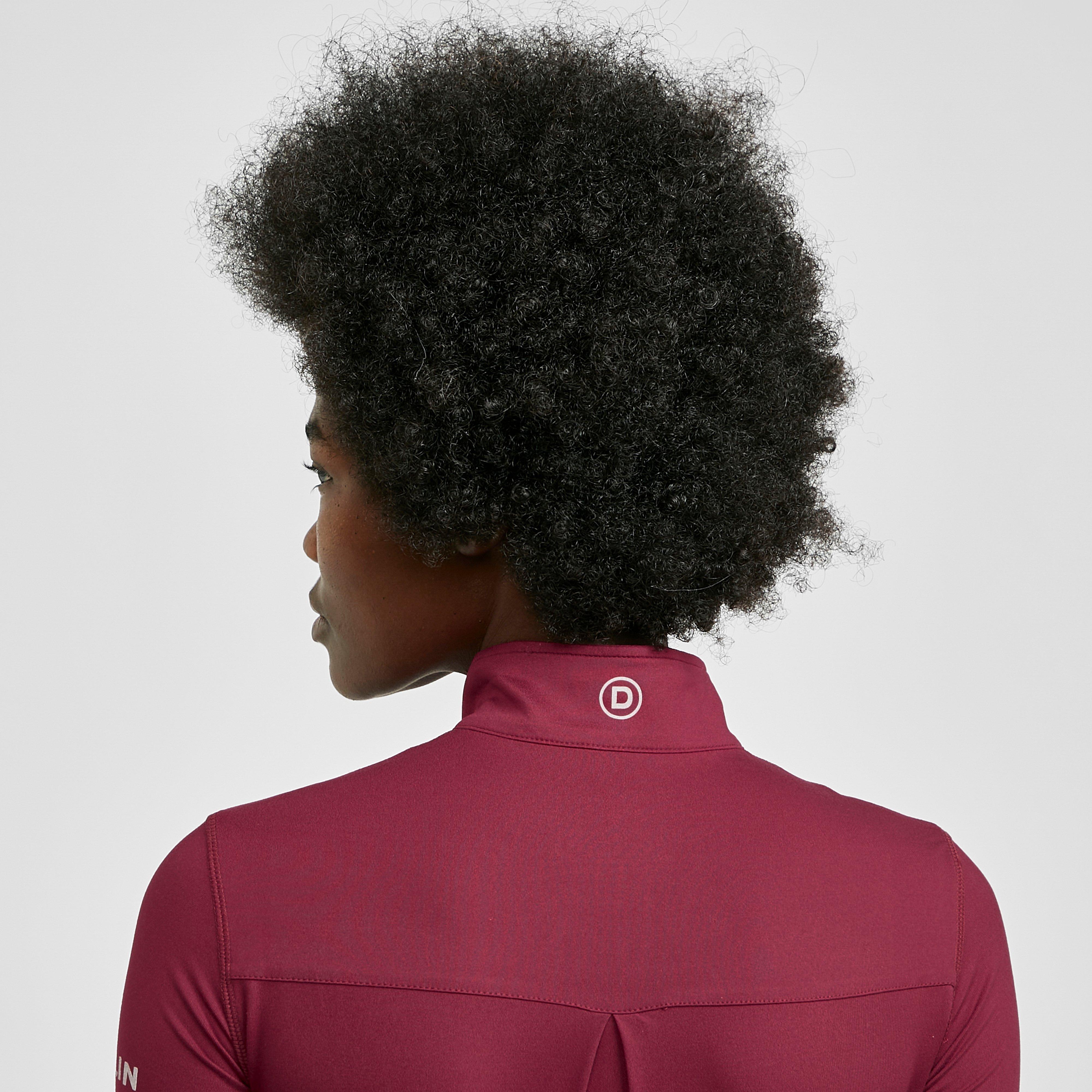 Womens Kylee Long Sleeve Top Deep Crimson Red