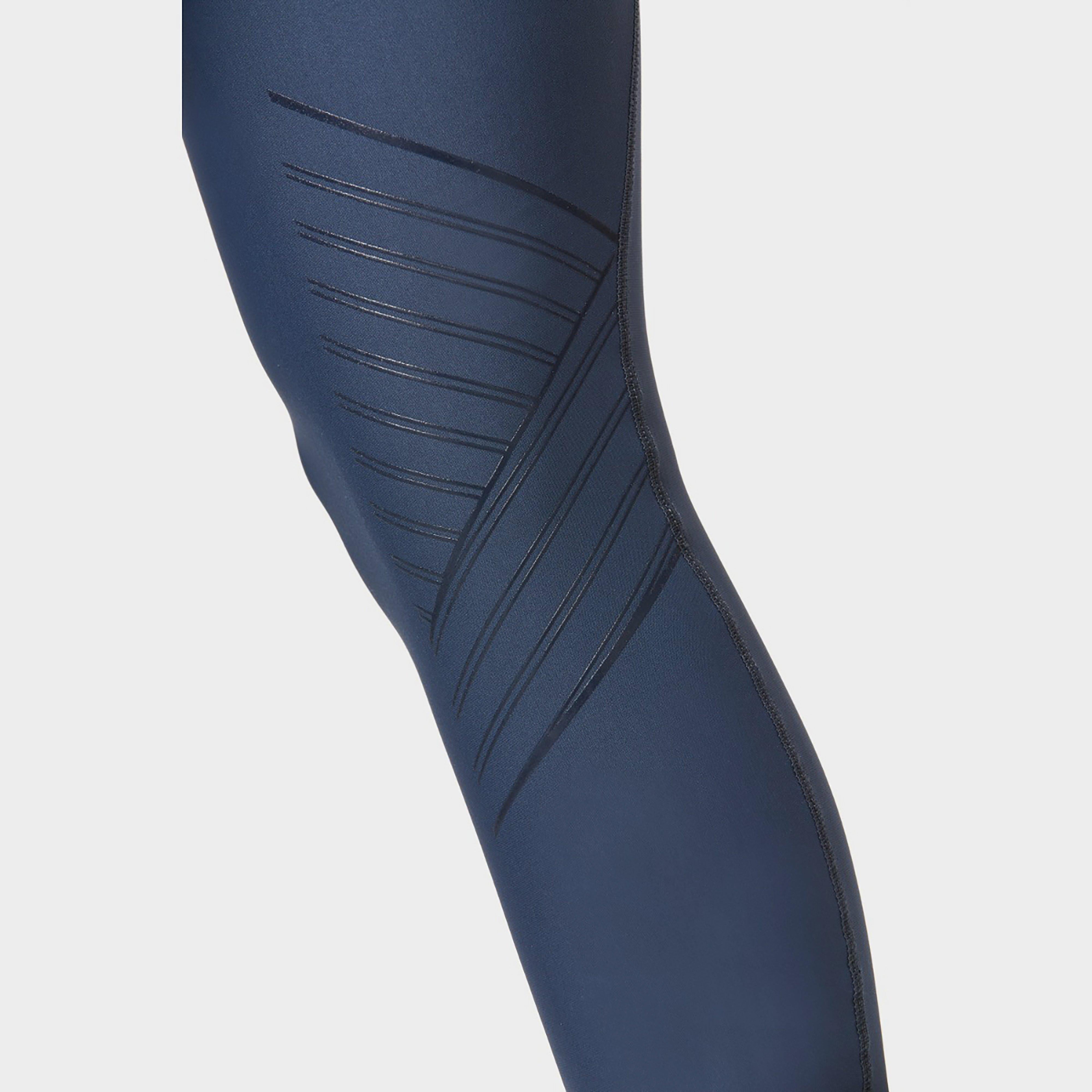 Ladies Noemi Printed Sculpt Riding Tights Ink Navy