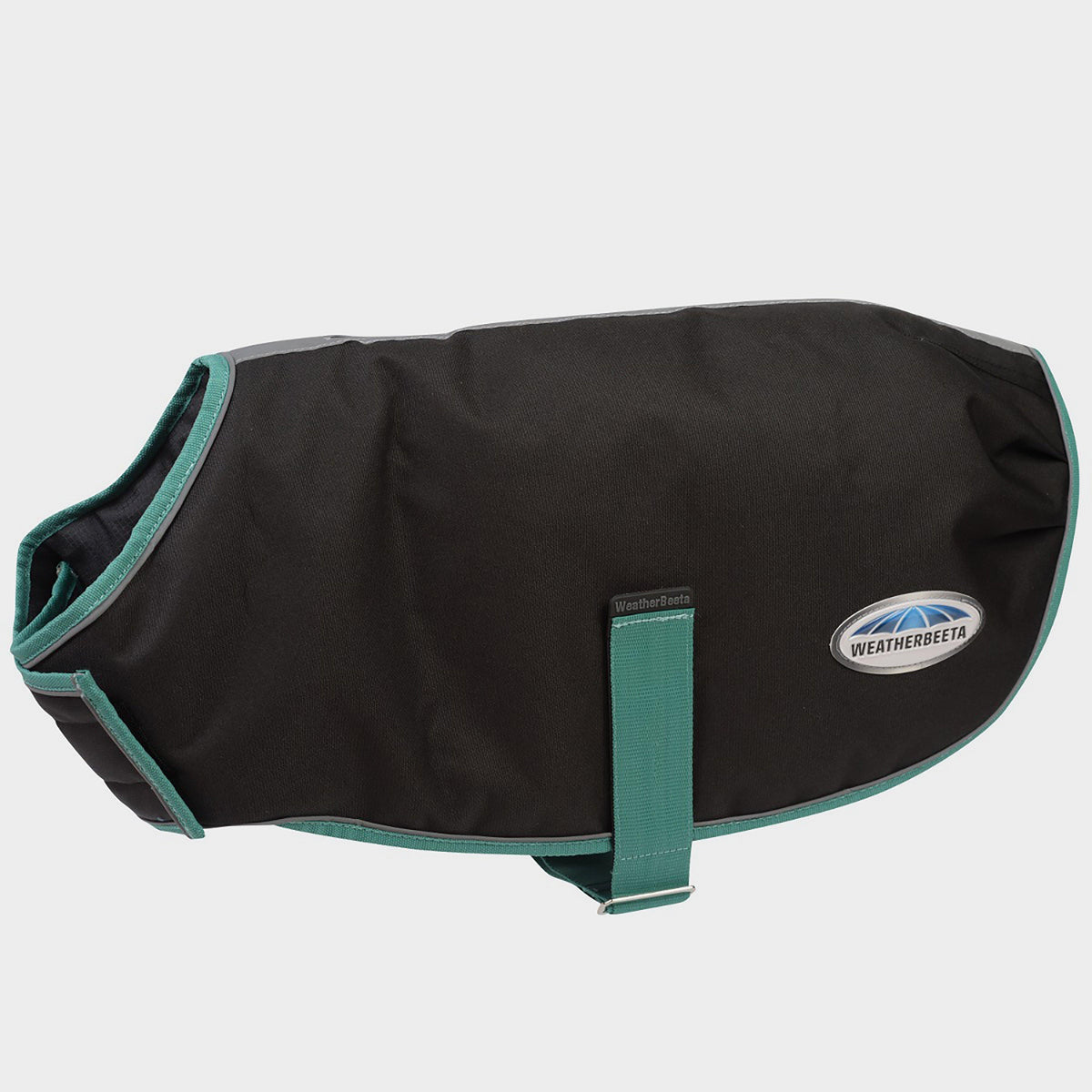 Green-Tec 900D 50g Lightweight Plus Dog Coat Black/Bottle Green