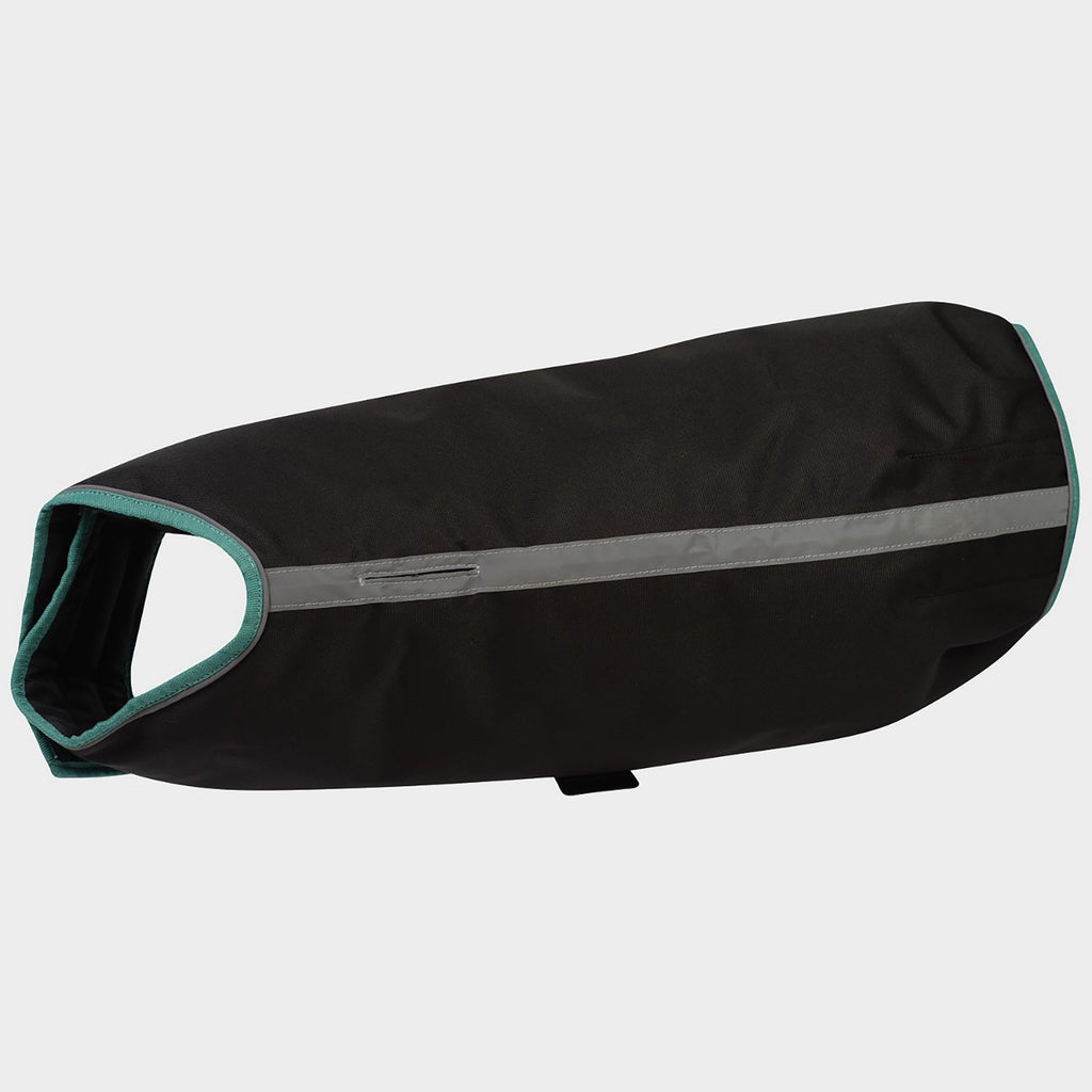 Green-Tec 900D 50g Lightweight Plus Dog Coat Black/Bottle Green