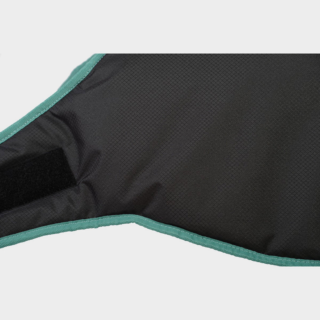 Green-Tec 900D 50g Lightweight Plus Dog Coat Black/Bottle Green