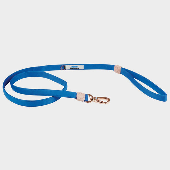 Elegance Dog Lead Blue