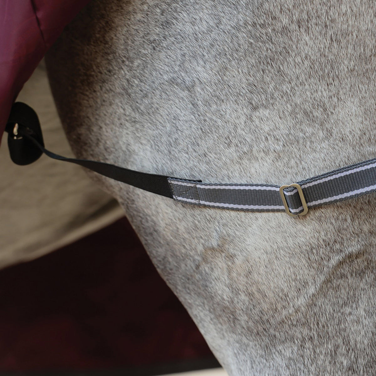 ComFiTec Plus Dynamic II 220g Medium Weight Standard Neck Turnout Rug Blue Swirl Marble Print