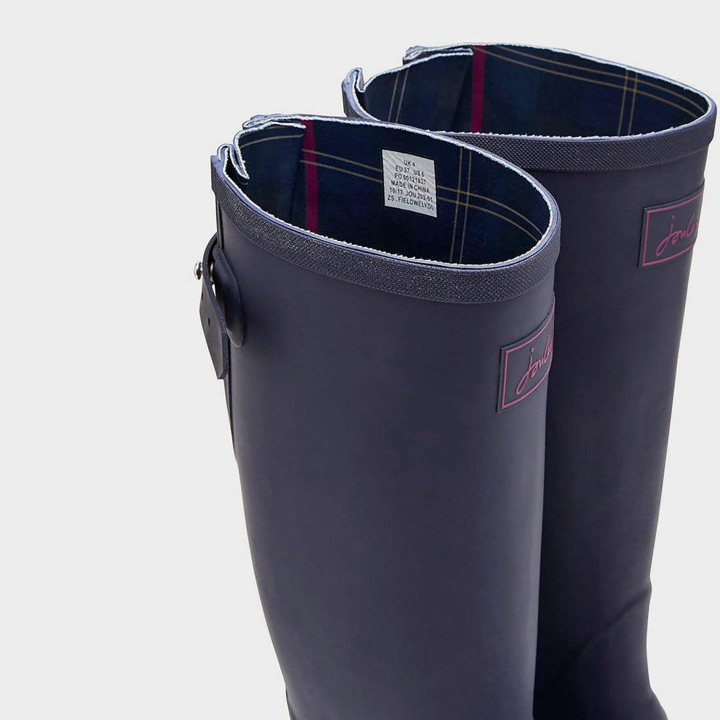 Womens Field Wellies French Navy