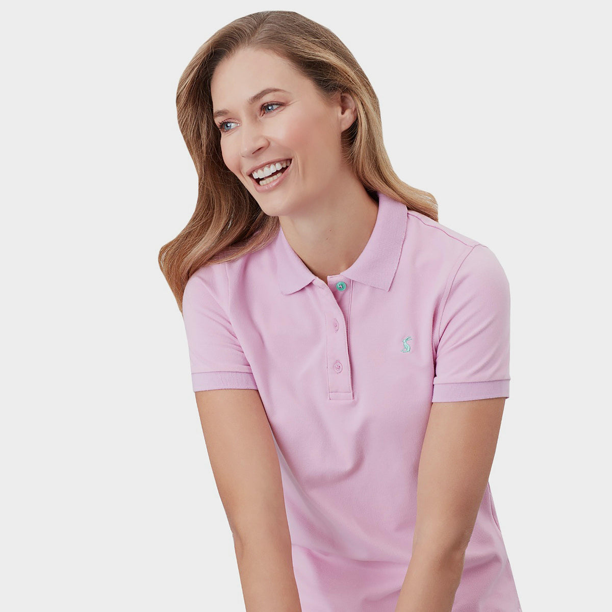 Ladies Pippa Polo Shirt Light Pink