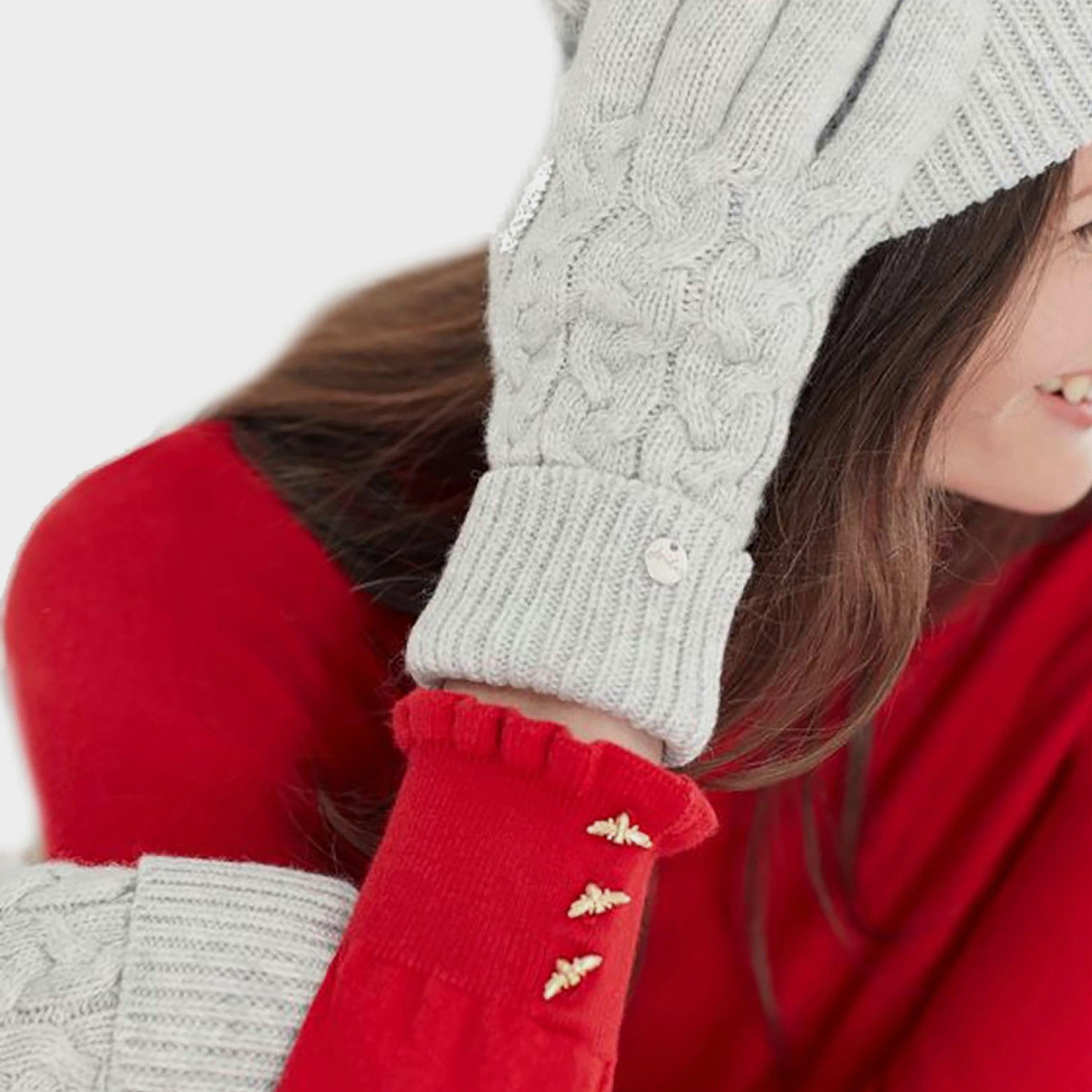 Elena Gloves Light Grey