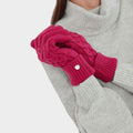 Elena Gloves Ruby Pink