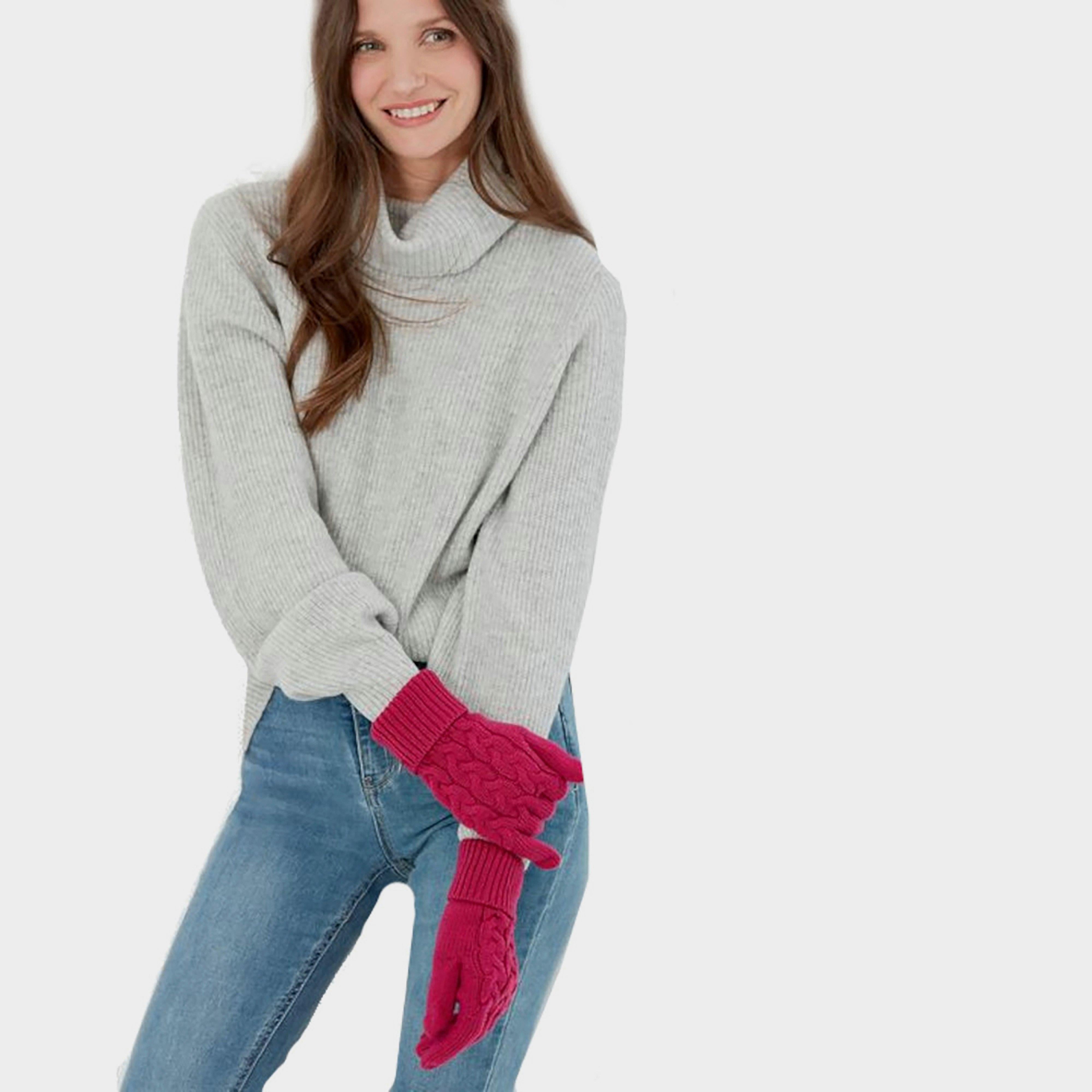 Elena Gloves Ruby Pink