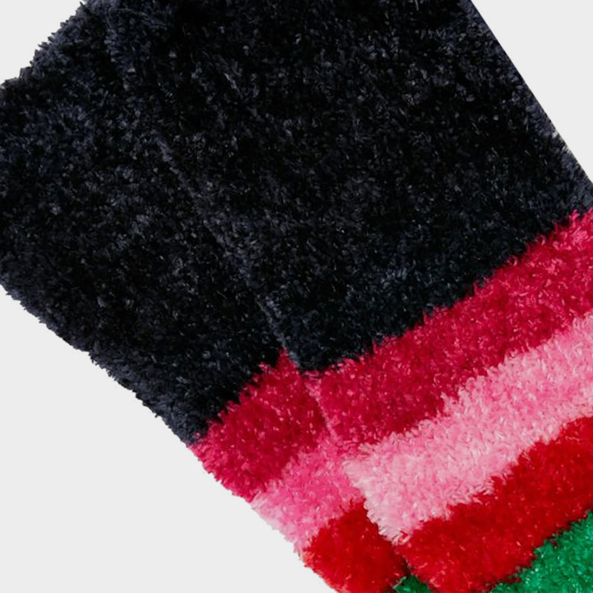 Fab Fluffy Socks Navy Stripe
