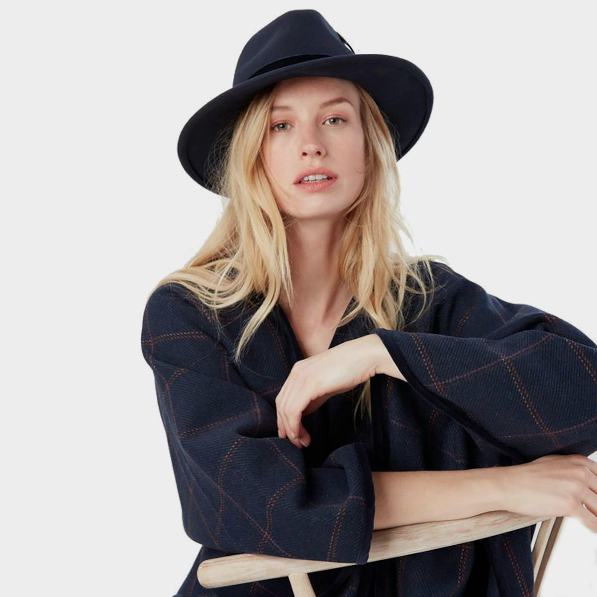 Fedora Hat French Navy