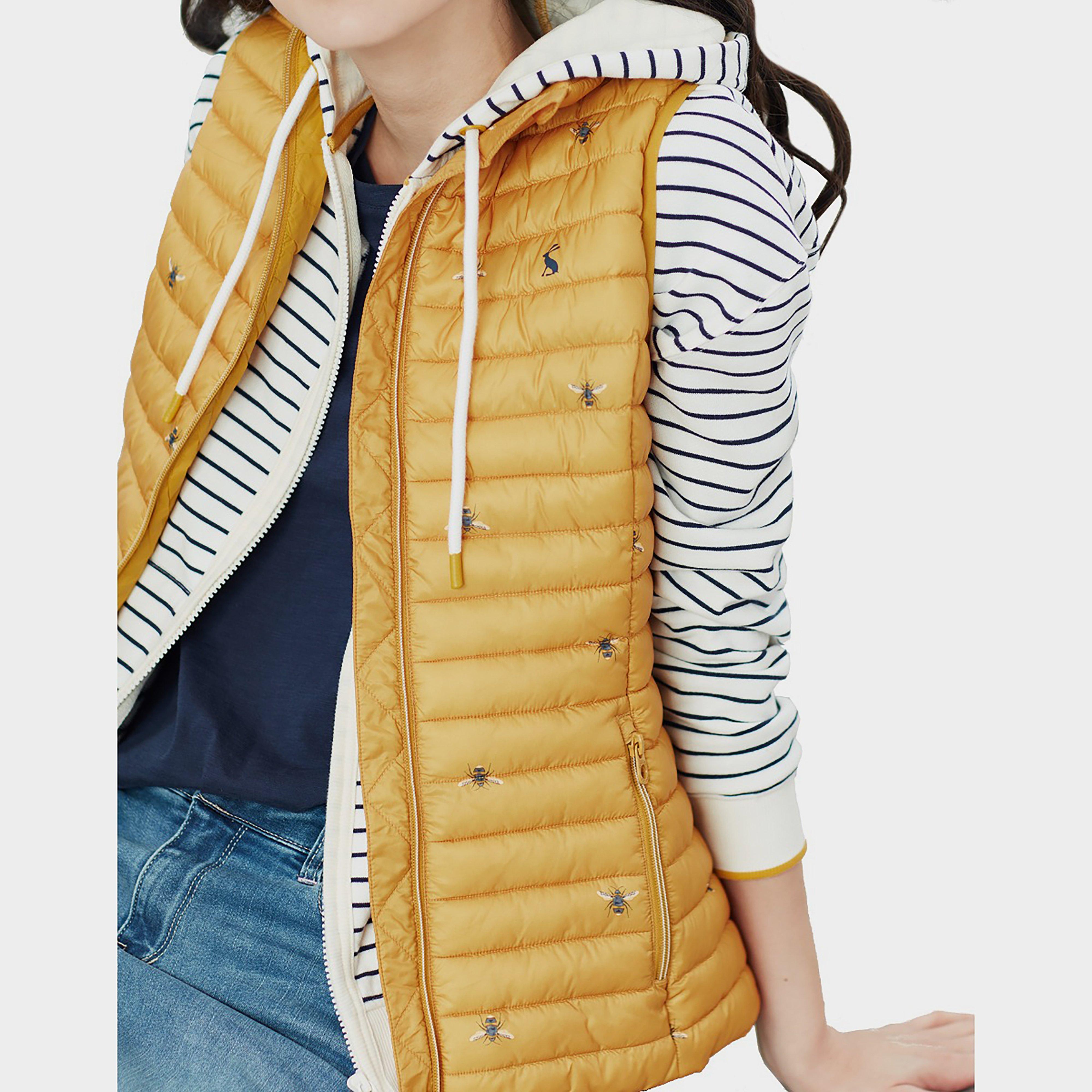 Ladies Snug Gilet Gold Bees