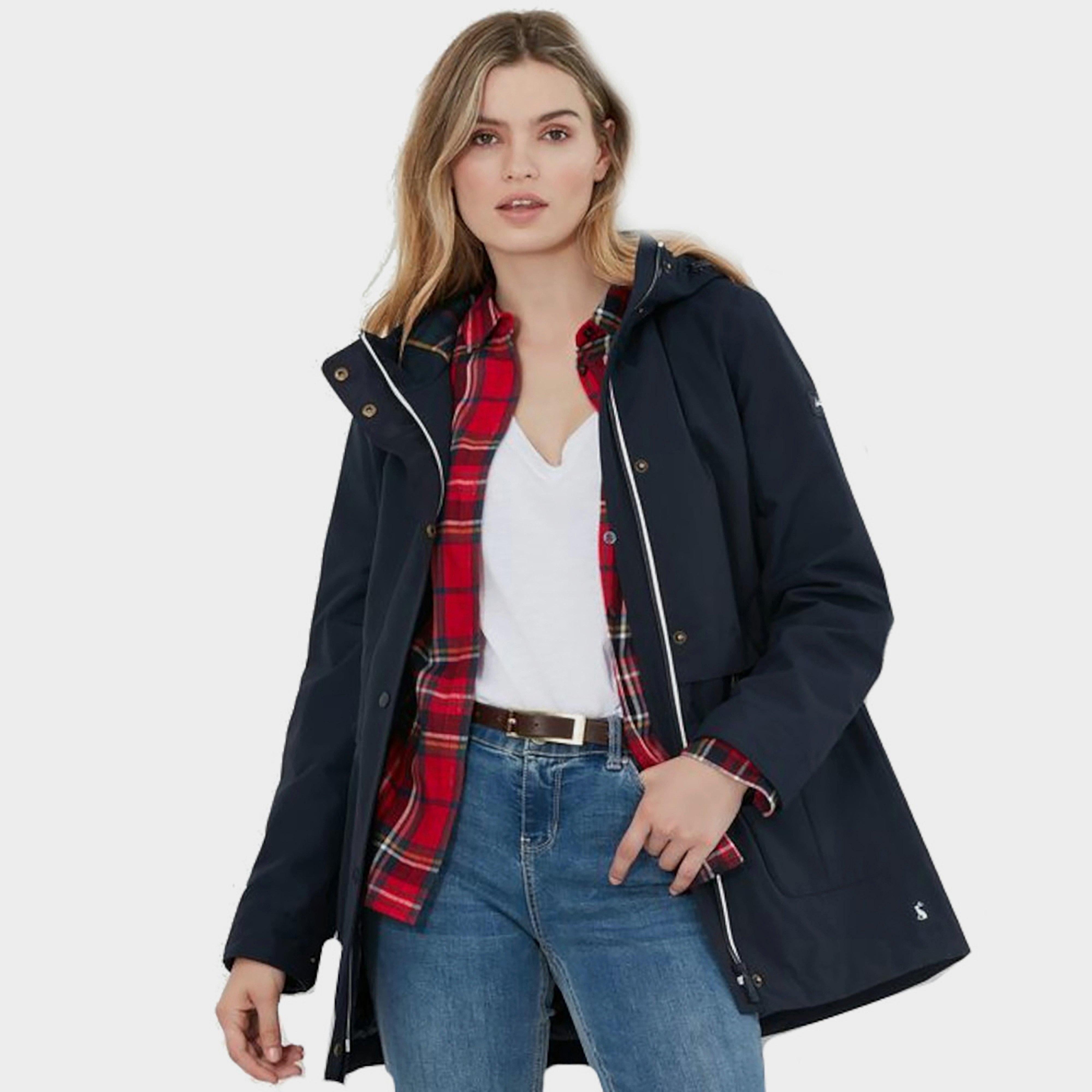 Womens Rushmere Mountain Tech Waterproof Raincoat Marine Navy