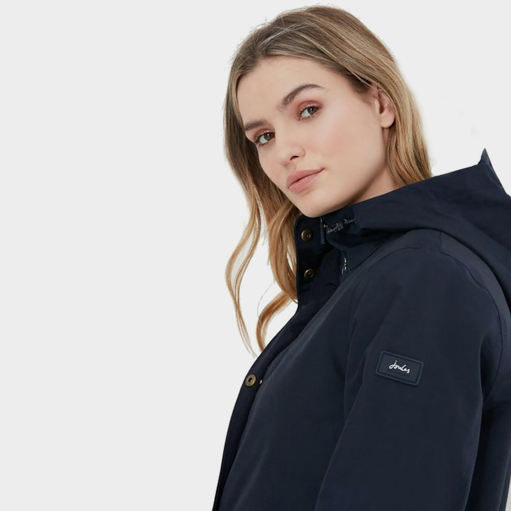 Womens Rushmere Mountain Tech Waterproof Raincoat Marine Navy