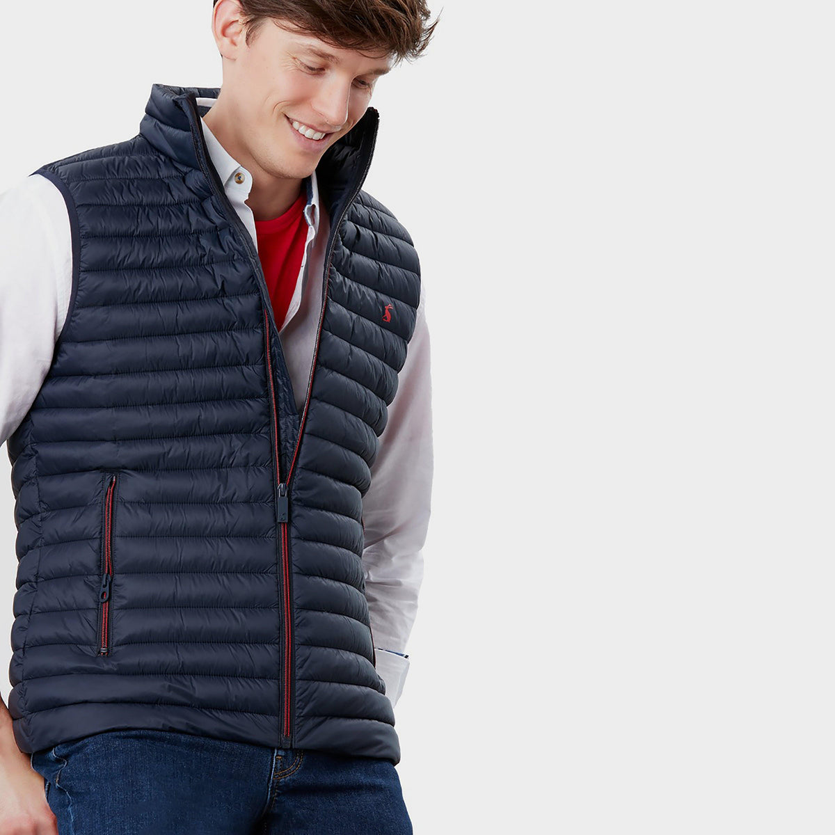 Mens Snug Gilet Marine Navy