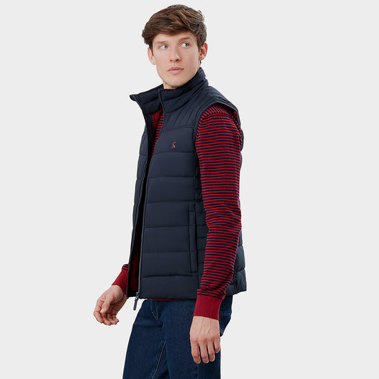 Mens Go To Gilet Marine Navy