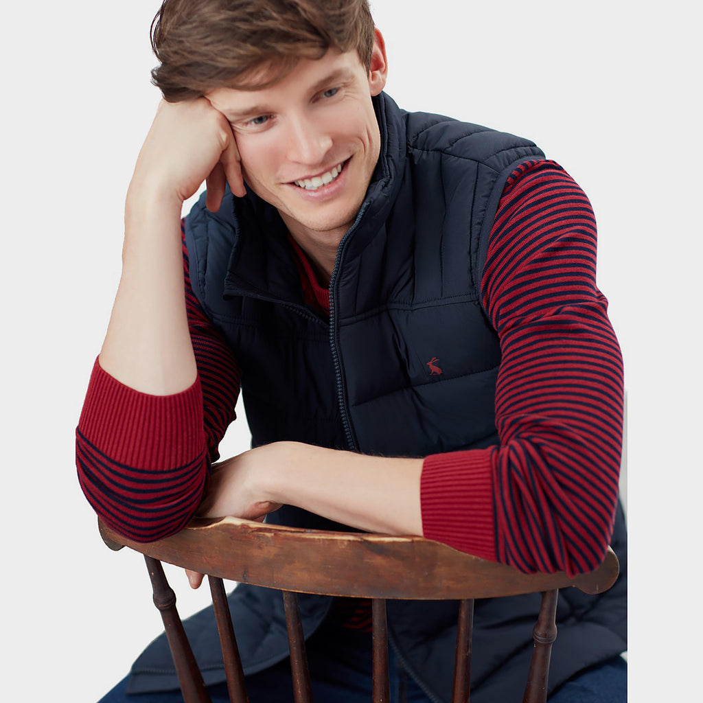 Mens Go To Gilet Marine Navy