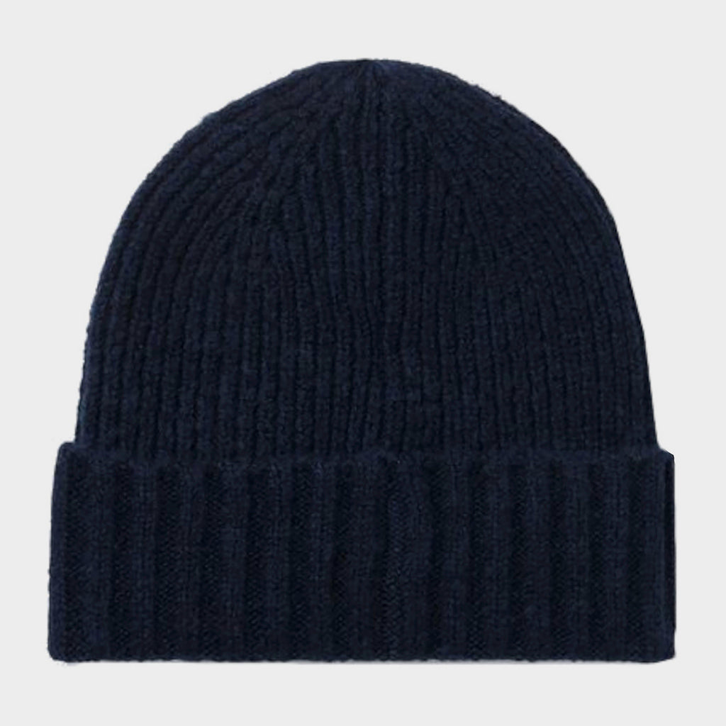 Bamburgh Knitted Hat French Navy