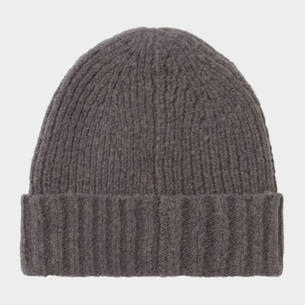 Bamburgh Knitted Hat Grey Marl
