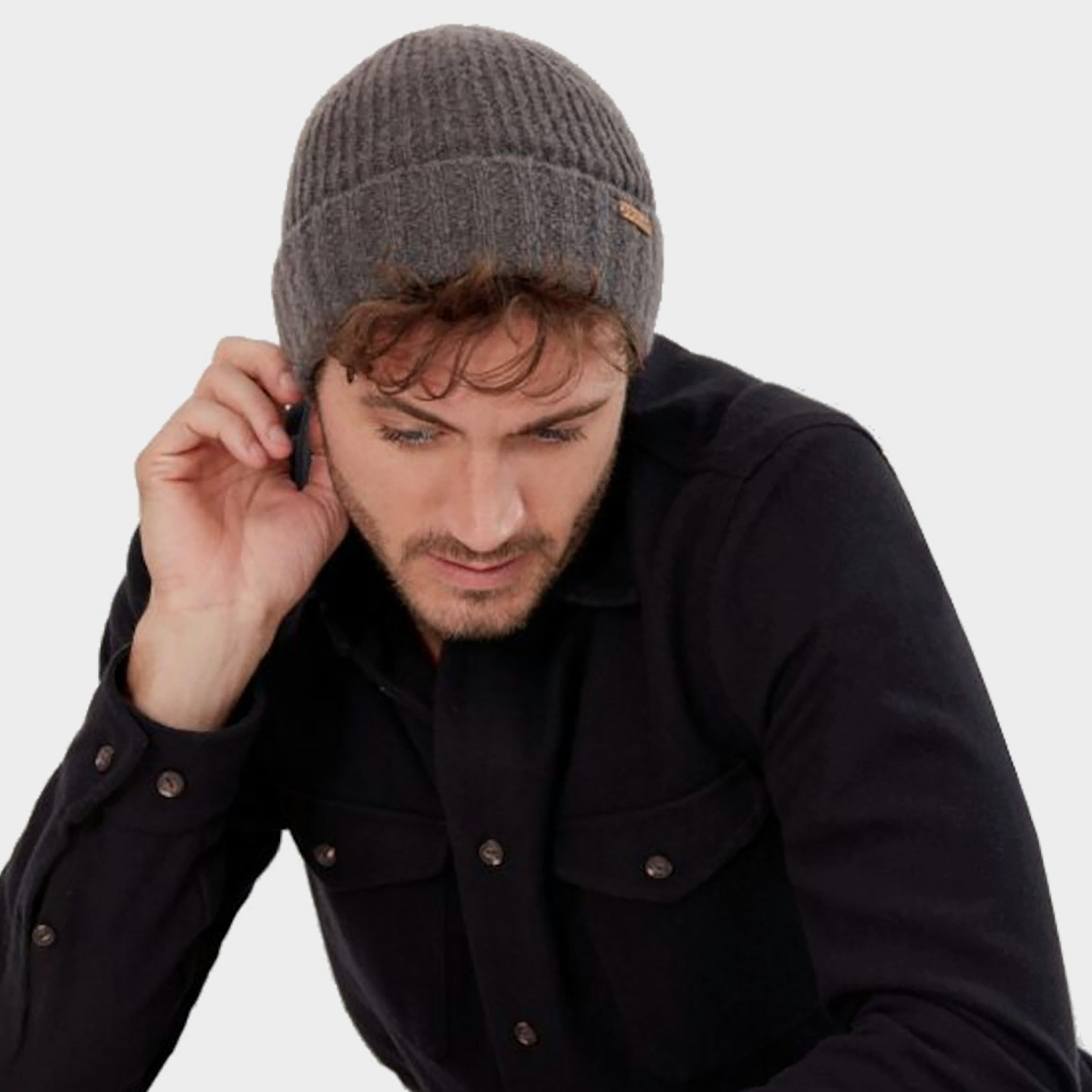 Bamburgh Knitted Hat Grey Marl