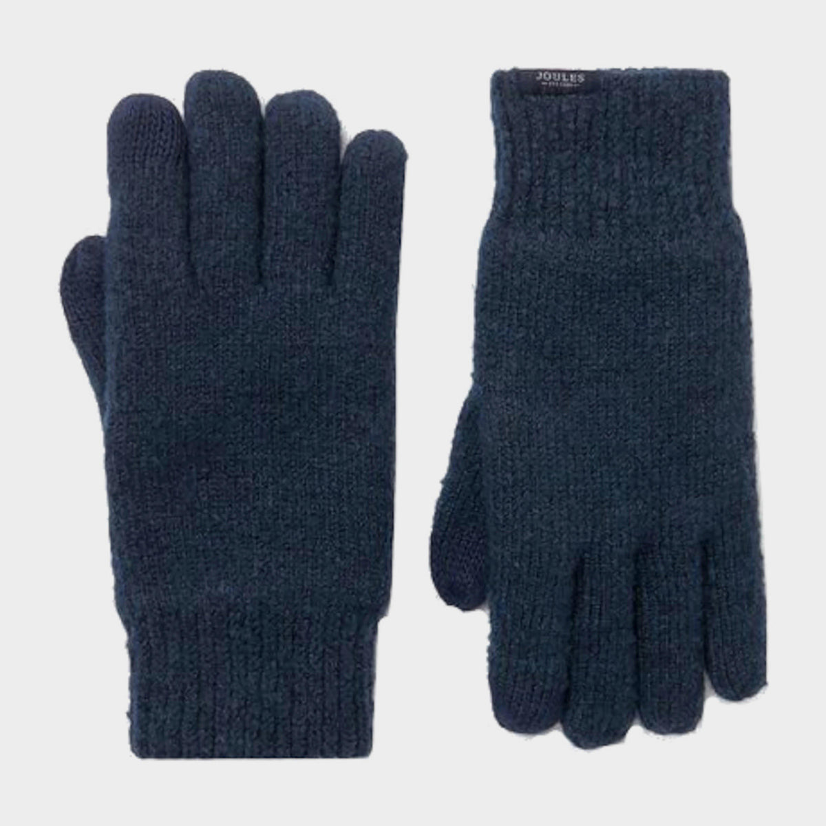 Bamburgh Knitted Gloves French Navy
