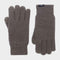 Bamburgh Knitted Gloves Grey Marl