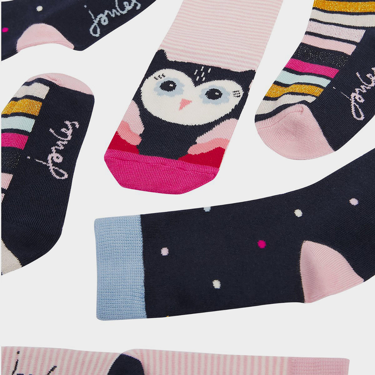 Kids Brilliant Bamboo Socks Owl Stripe