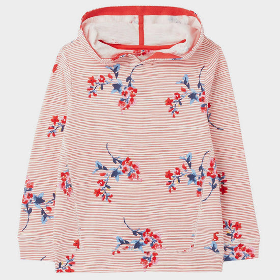 Childs Marlston Hoody Floral Stripe