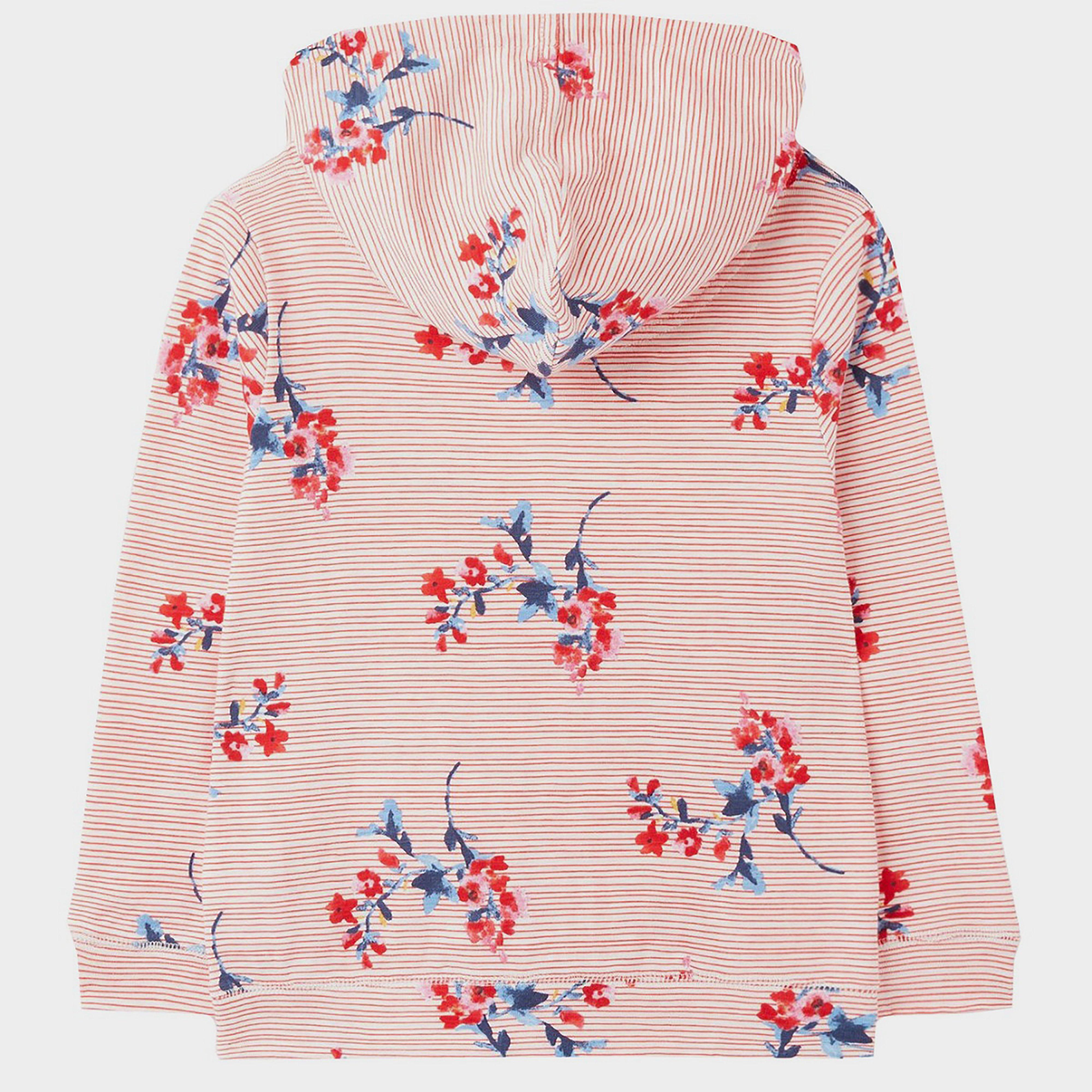 Childs Marlston Hoody Floral Stripe