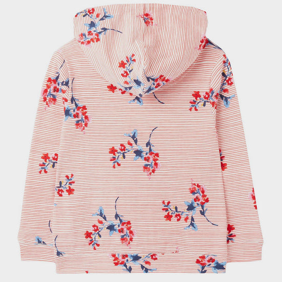 Childs Marlston Hoody Floral Stripe