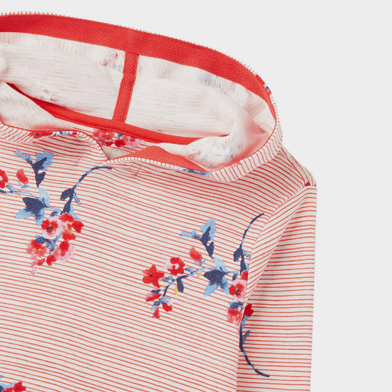 Childs Marlston Hoody Floral Stripe