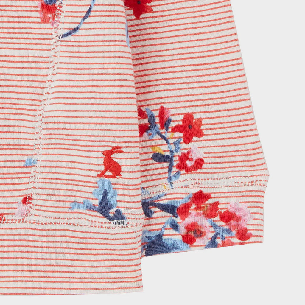 Childs Marlston Hoody Floral Stripe