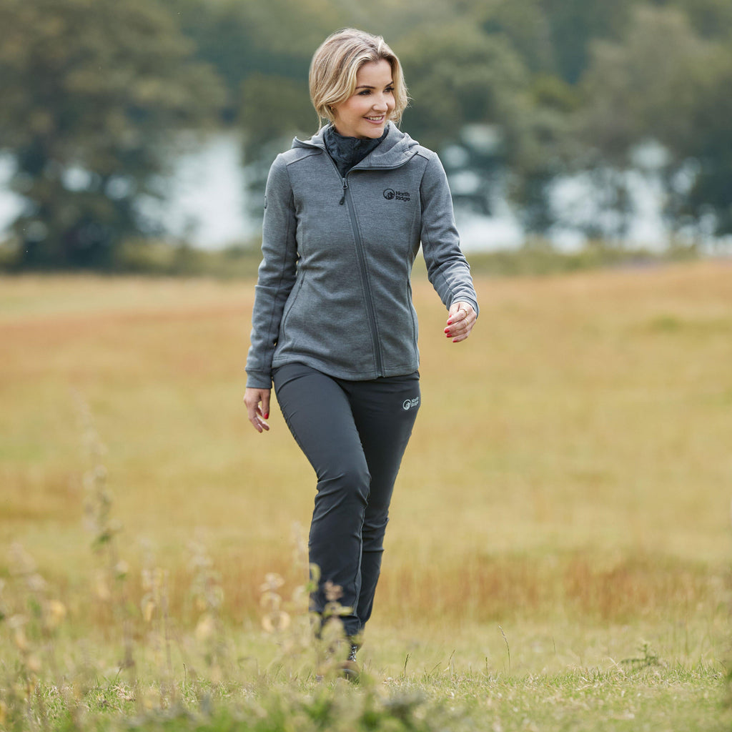 Womens View Full Zip Hoodie Graphite