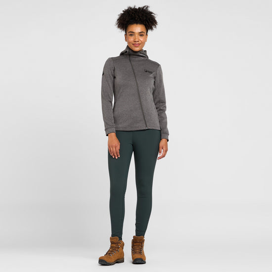 Womens View Full Zip Hoodie Graphite