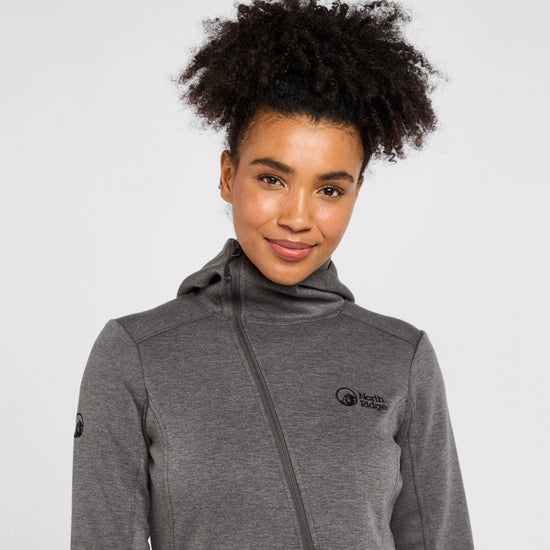 Womens View Full Zip Hoodie Graphite