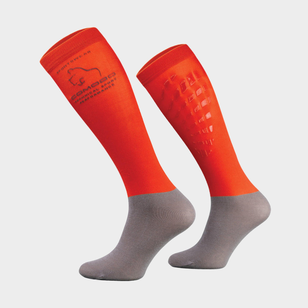 Adults Silicone Grip Socks Red
