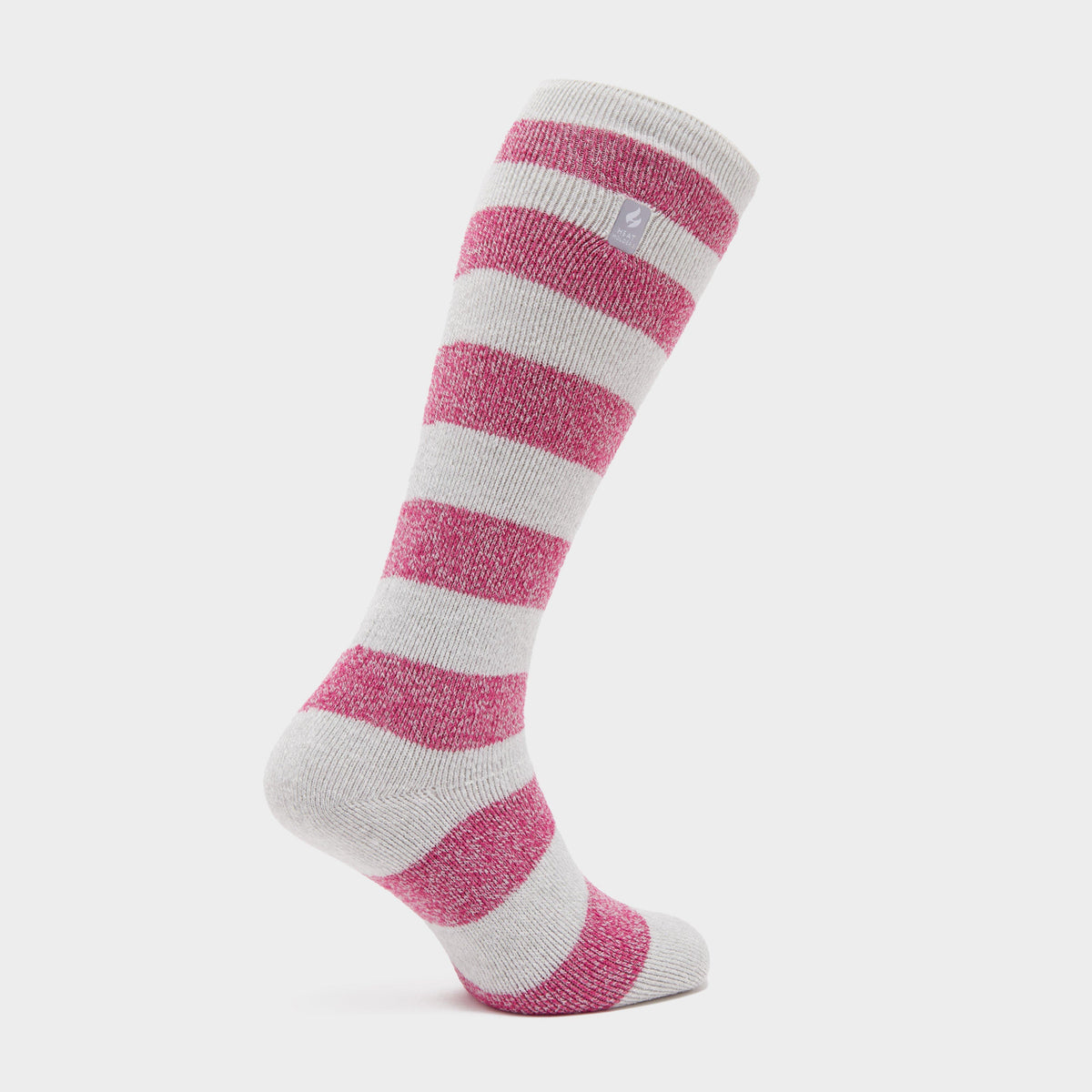 Equestrian Lite Long Socks Pink/White Stripe