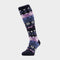Ladies Equestrian Jacquard Lite Long Socks Aintree Horse Fairisle Navy