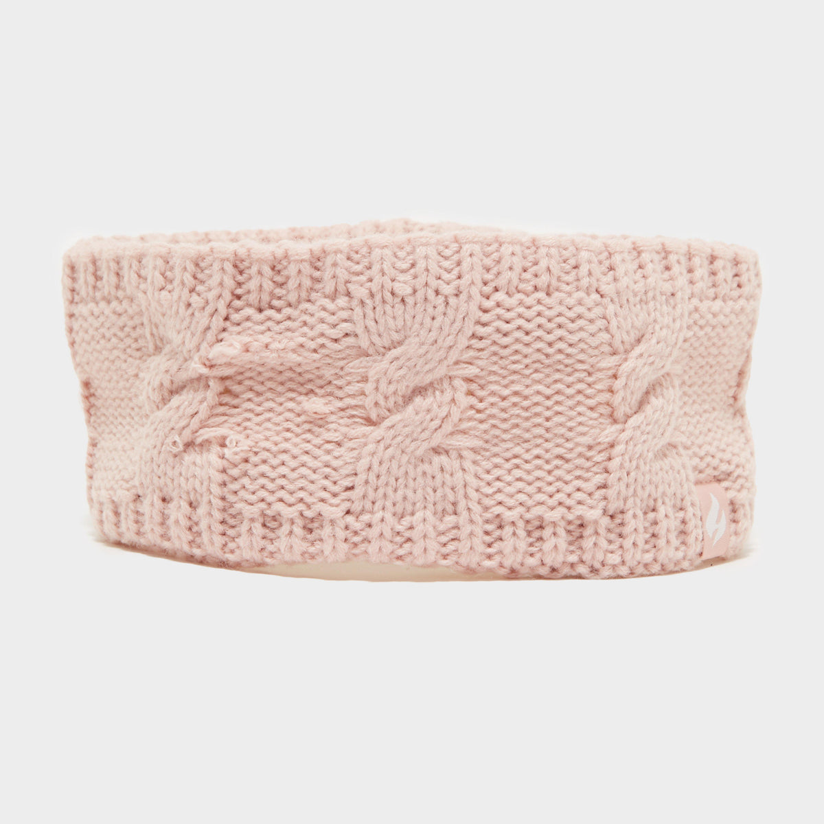 Alta Luxury Cable Knit Headband Pink
